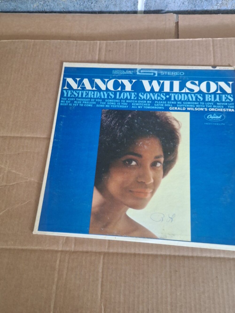 nancy wilson yesterdays love songs todays blues lp record